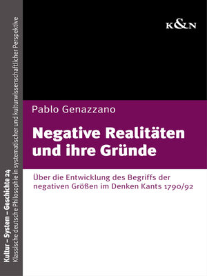 cover image of Negative Realitäten und ihre Gründe